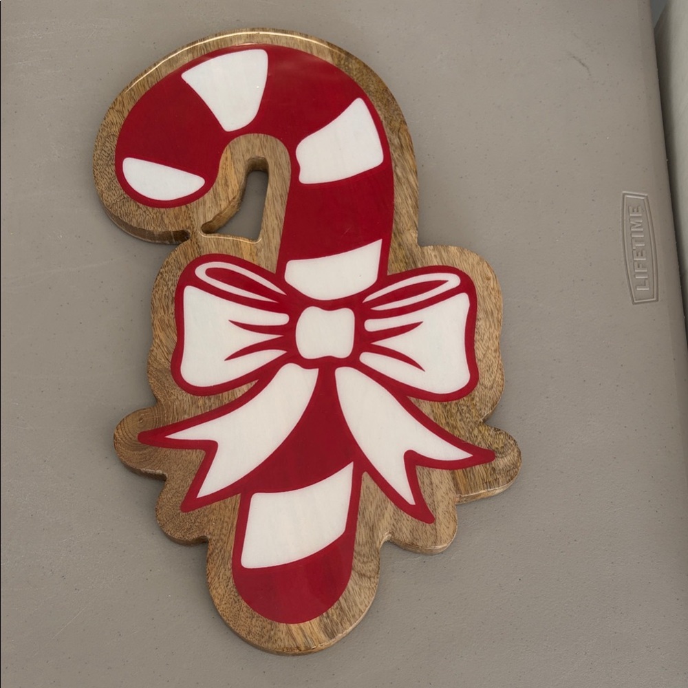Red and White Candy Cane board